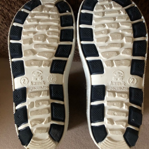 Kamik kids rain boots dark navy size 2 perfect condition - Picture 4 of 4